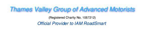 Thames Valley Group of Advanced Motorists